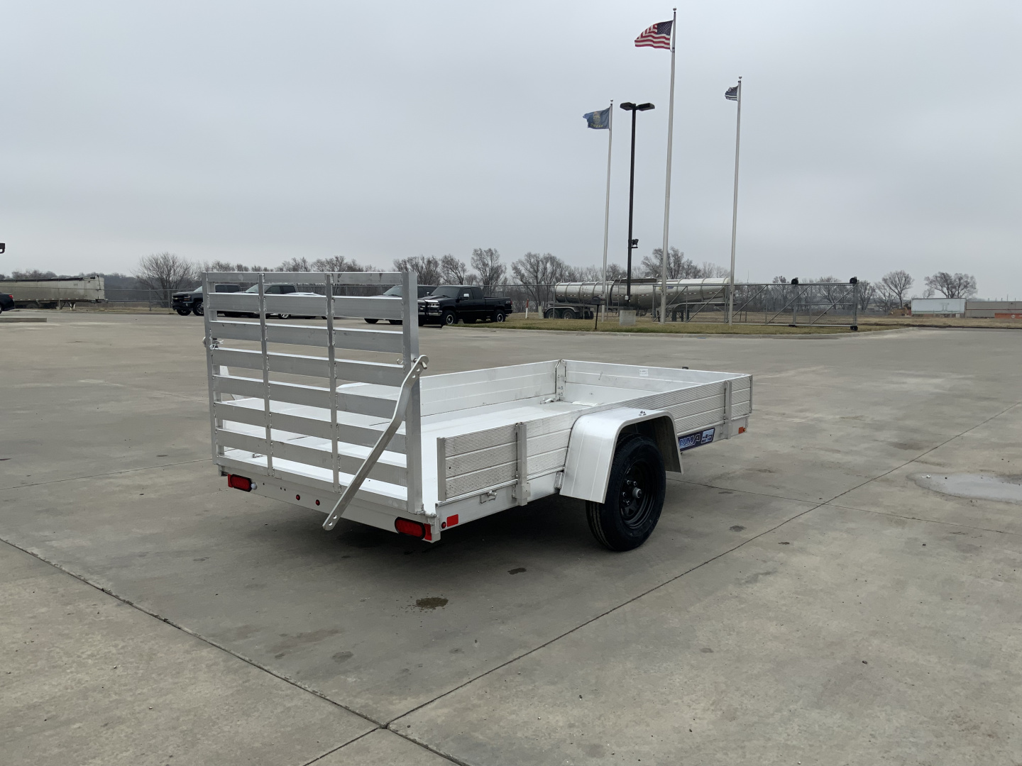 New 2027 Aluma 63 X 10 ESA-S-TG Utility Trailer