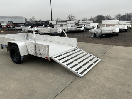 New 2027 Aluma 63 X 10 ESA-S-TG Utility Trailer