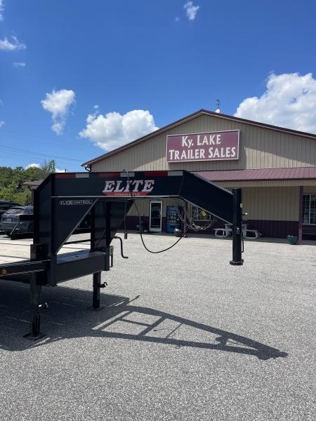 Used 2023 Elite Trailers 25 + 5 MEGA RAMPS Equipment Trailer