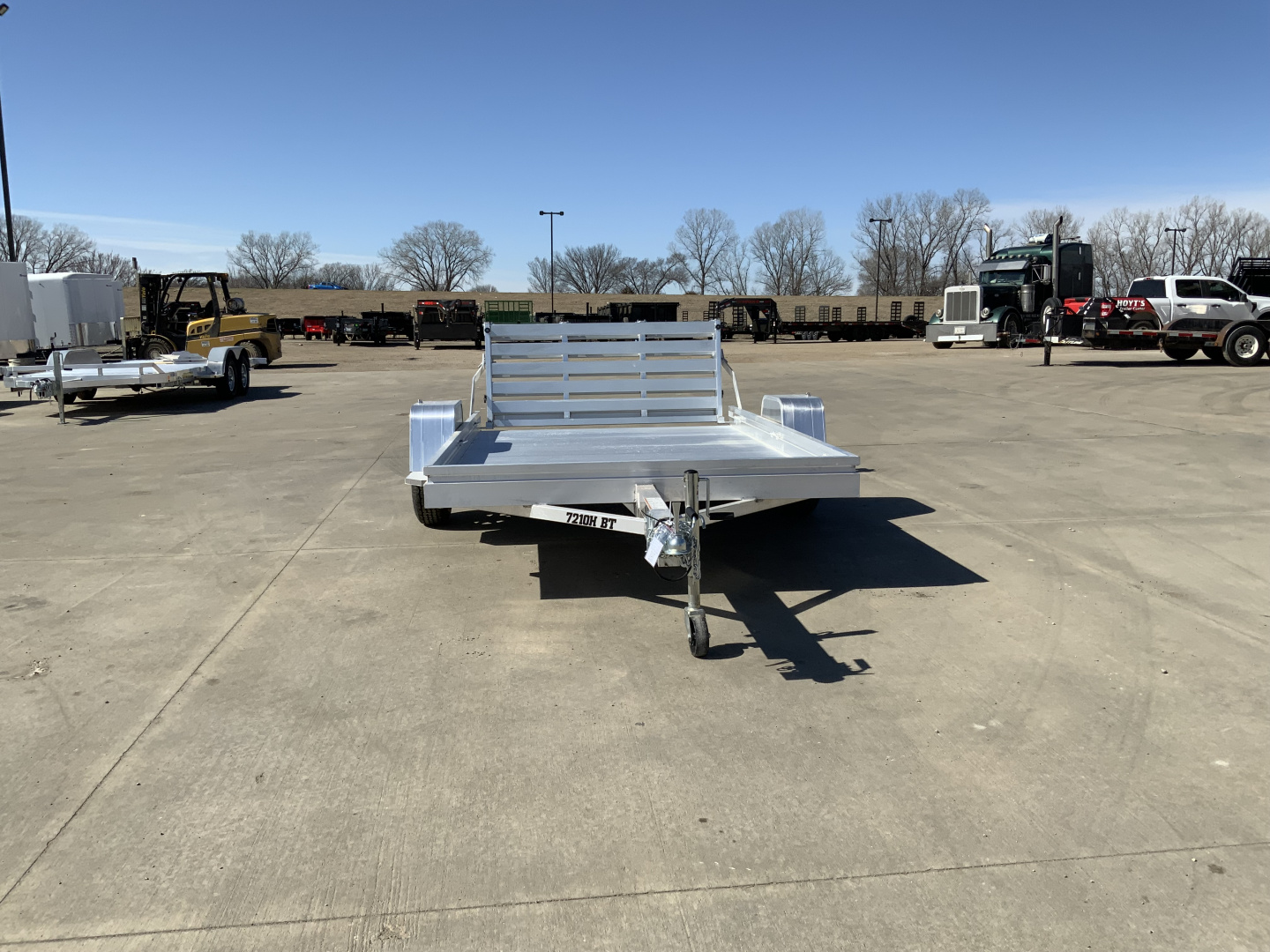 New 2027 Aluma 72 X 10 H-S-BT Utility Trailer