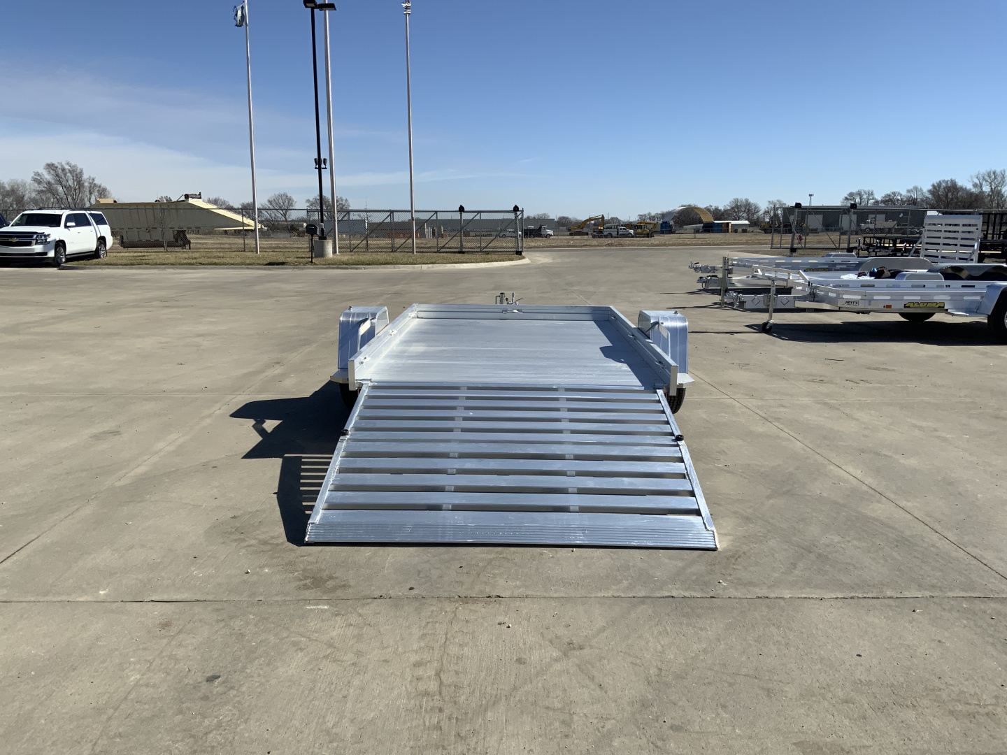 New 2027 Aluma 72 X 10 H-S-BT Utility Trailer