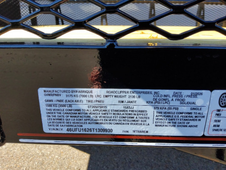 New 2026 Diamond C Trailers GTU235 Utility Trailer