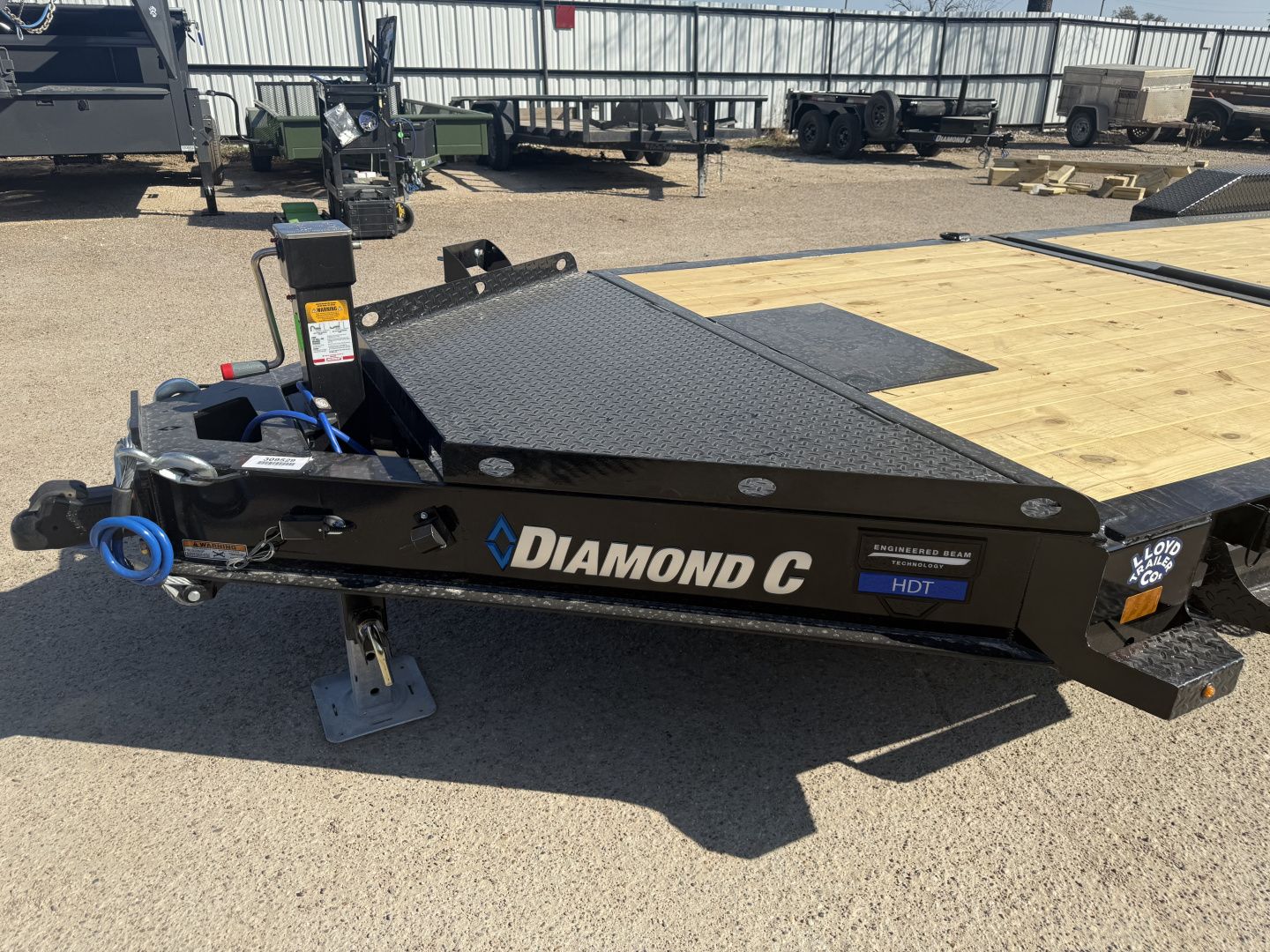 New 2026 Diamond C Trailers HDT210 82X22 Tilt Trailer
