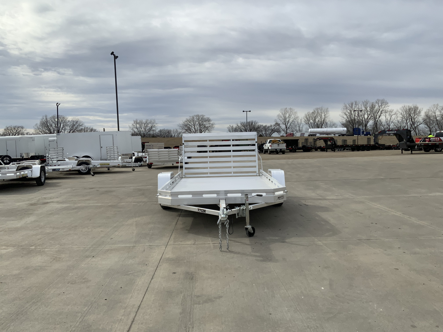 New 2027 Aluma 77 X 12H STG Utility Trailer