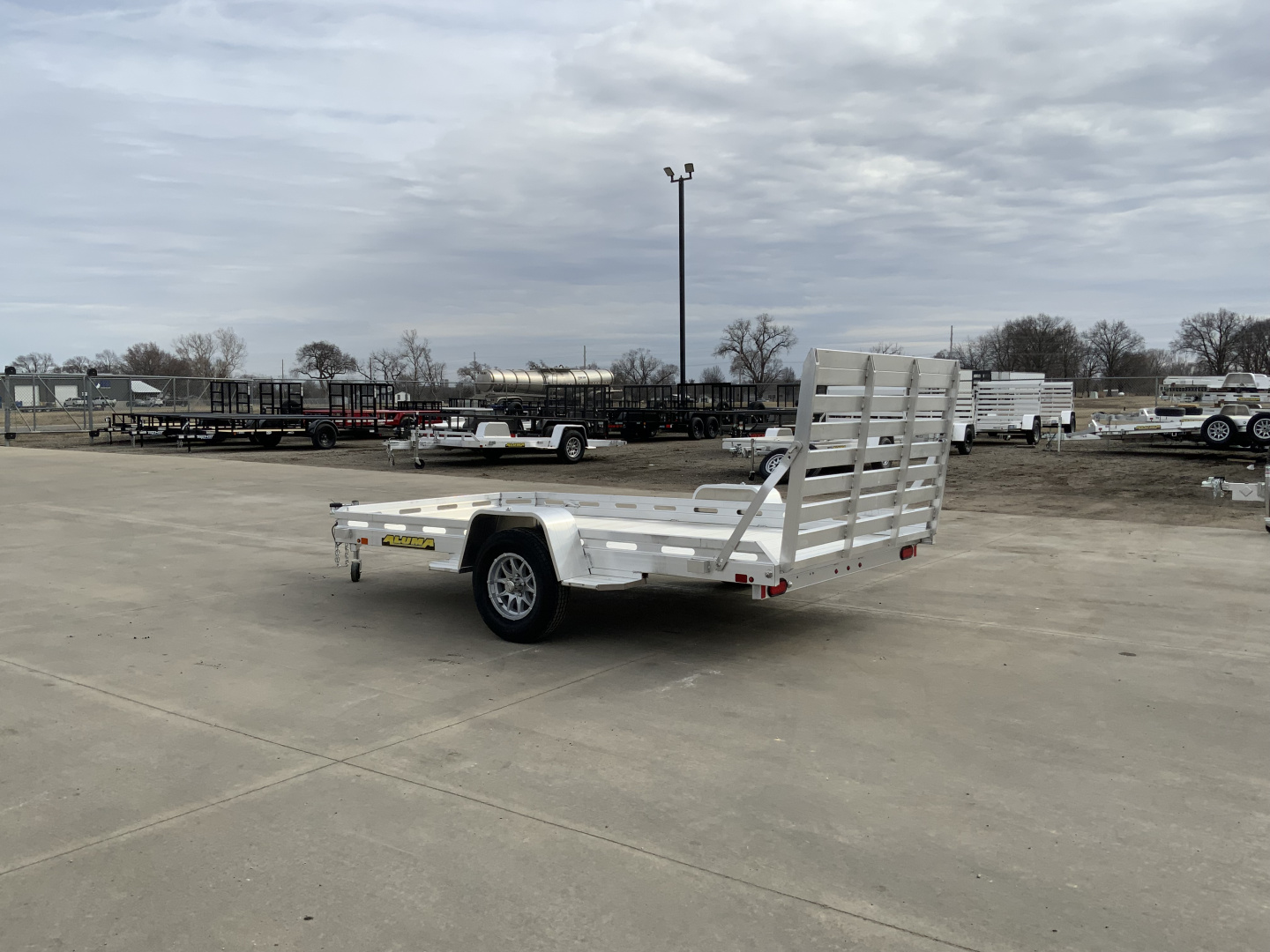 New 2027 Aluma 77 X 12H STG Utility Trailer