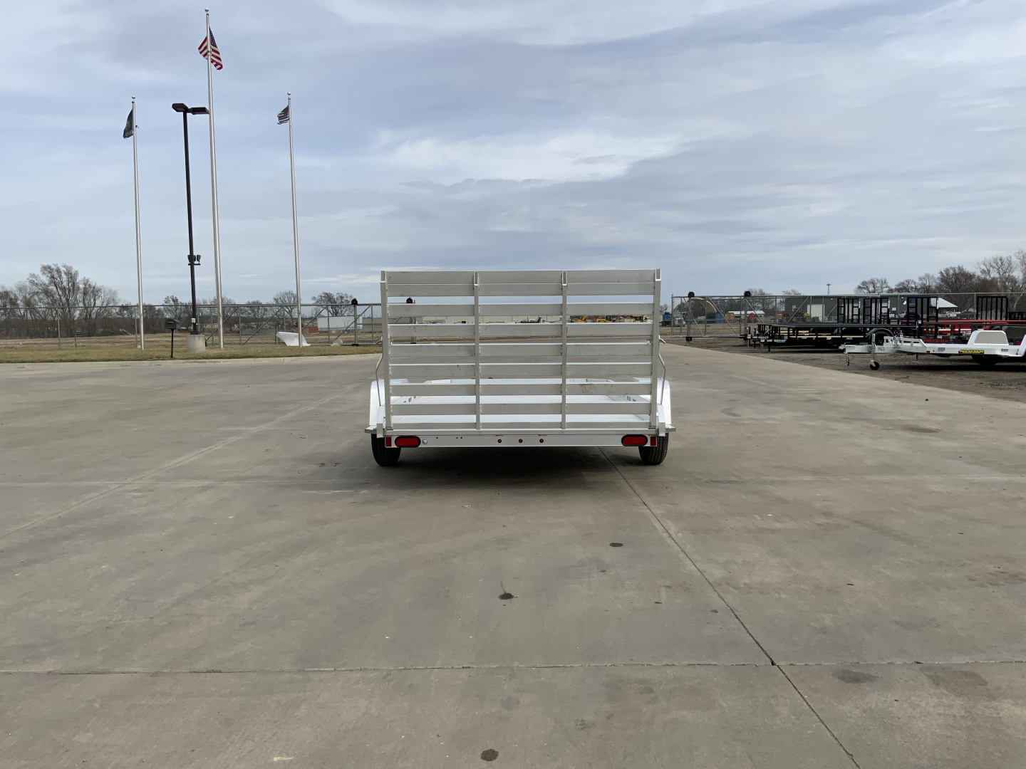 New 2027 Aluma 77 X 12H STG Utility Trailer
