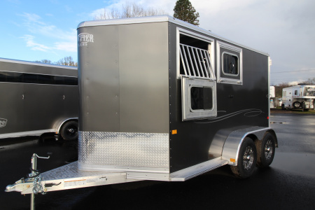New 2025 Frontier Strider 2 Horse Aluminum Trailer
