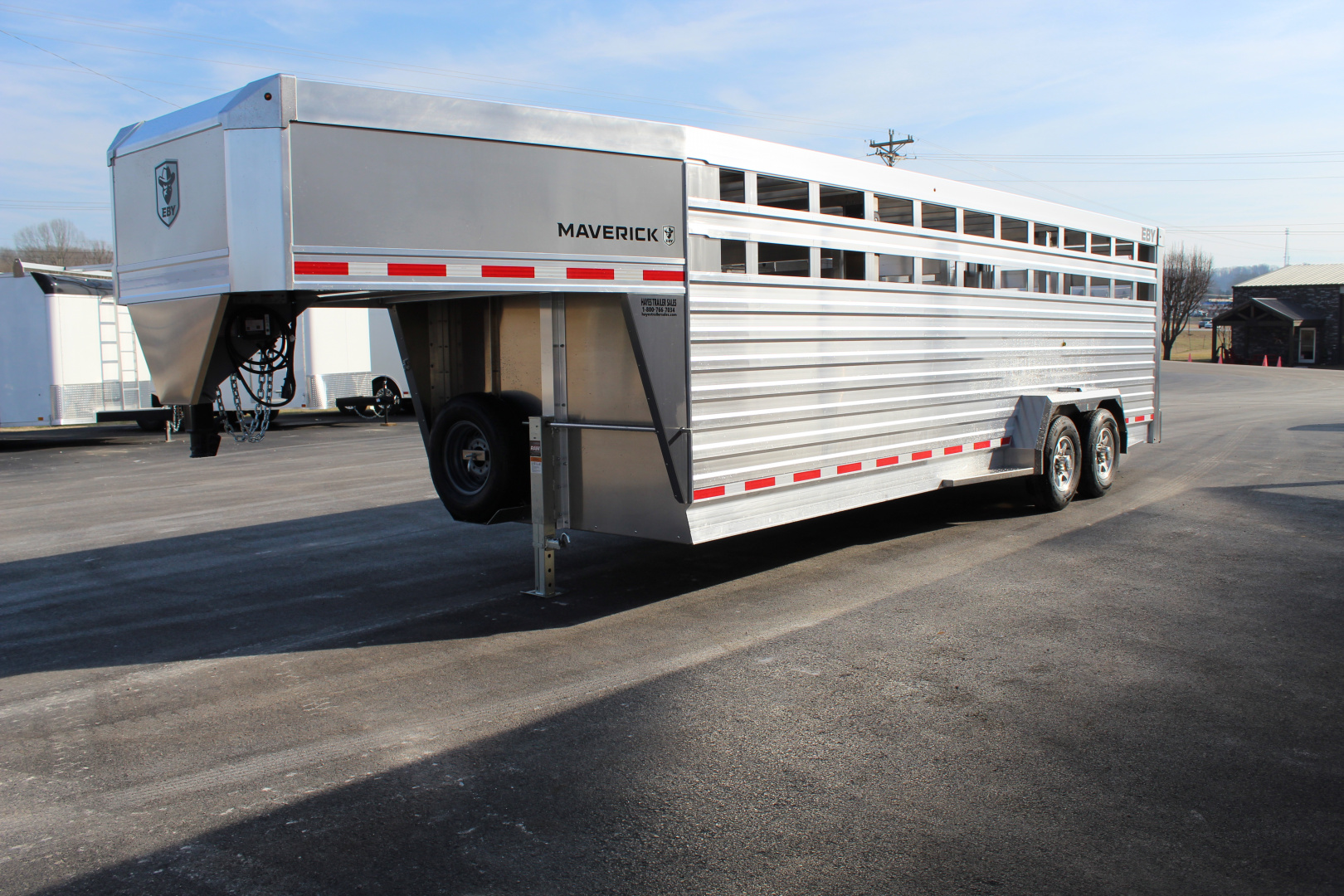 New 2027 EBY Trailers MAVERICK Stock / Stock Combo Trailer