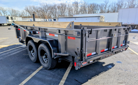 New Diamond C LPT-207 14' Telescopic, 15.5K (GVWR) LOW PROFILE Dump Trailer