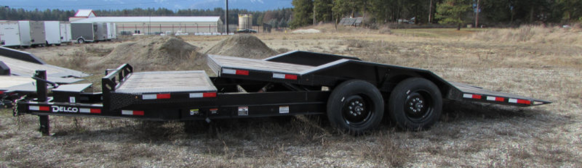 New 2025 Delco Trailers T220A82ETKK Tilt Trailer