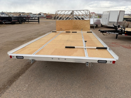 New 2026 Triton Trailers 16' 3 Place snowmobile trailer- drive on/off ramps