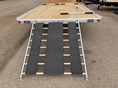 New 2026 Triton Trailers 16' 3 Place snowmobile trailer- drive on/off ramps