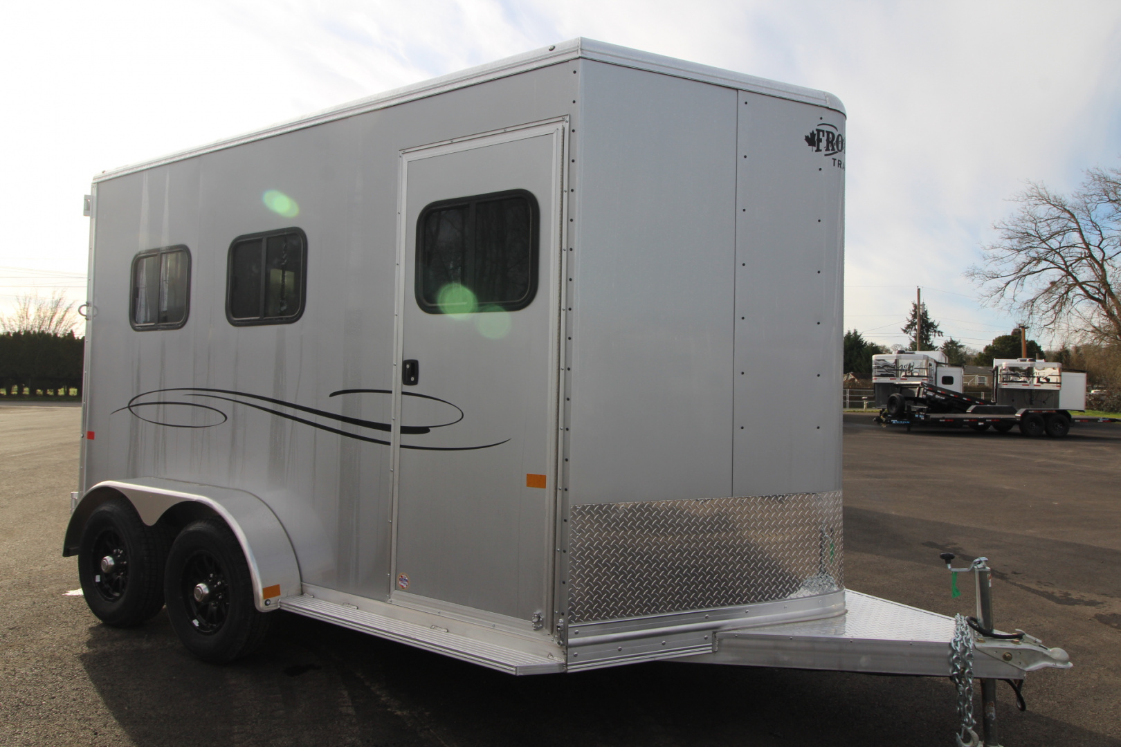 New 2026 Frontier Strider 2 Horse Trailer Extra Tall