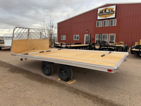 New 2026 Triton Trailers 16' 3 Place snowmobile trailer- drive on/off ramps