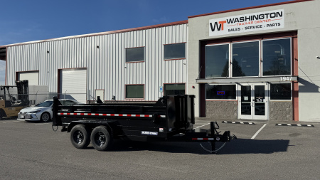 New 2026 Sure-Trac 7 X 14 Dump Trailer 14K GVWR