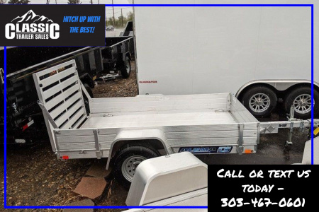 New 2027 Aluma 548ESA-S Utility Trailer