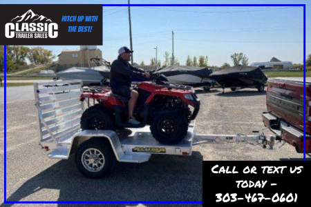 New 2027 Aluma 638S-TG Utility Trailer