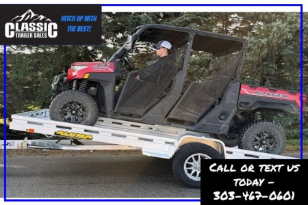 New 2027 Aluma 8015STILT Utility Trailer