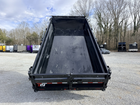 New 2026 PJ Trailers 7X14 (5 STAGE TELESCOPIC) DUMP TRAILER 15400 GVWR Dump Trailer