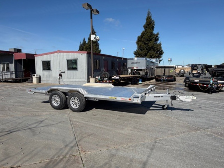 New 2027 Aluma WB18H-TA-EL-DOF-R-RR Utility Trailer