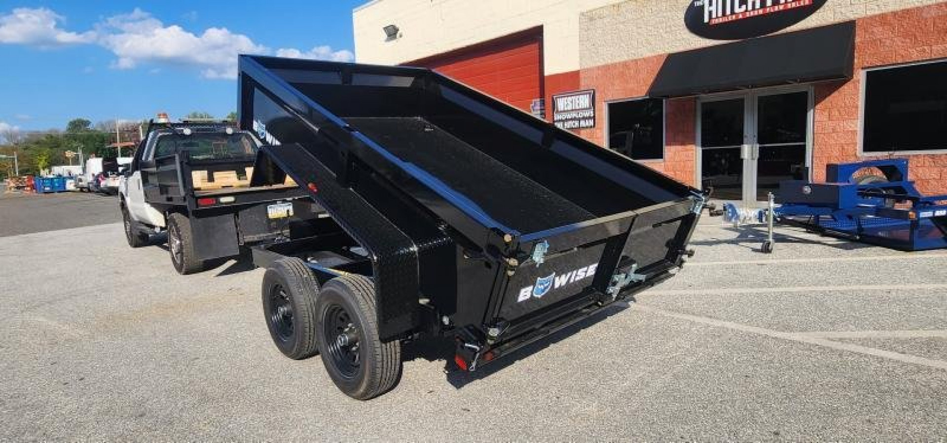 New 6 x 10 BWISE Low Pro Dump Trailer 10k