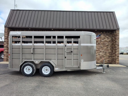 New 2025 CornPro SB 16-6S Livestock Trailer