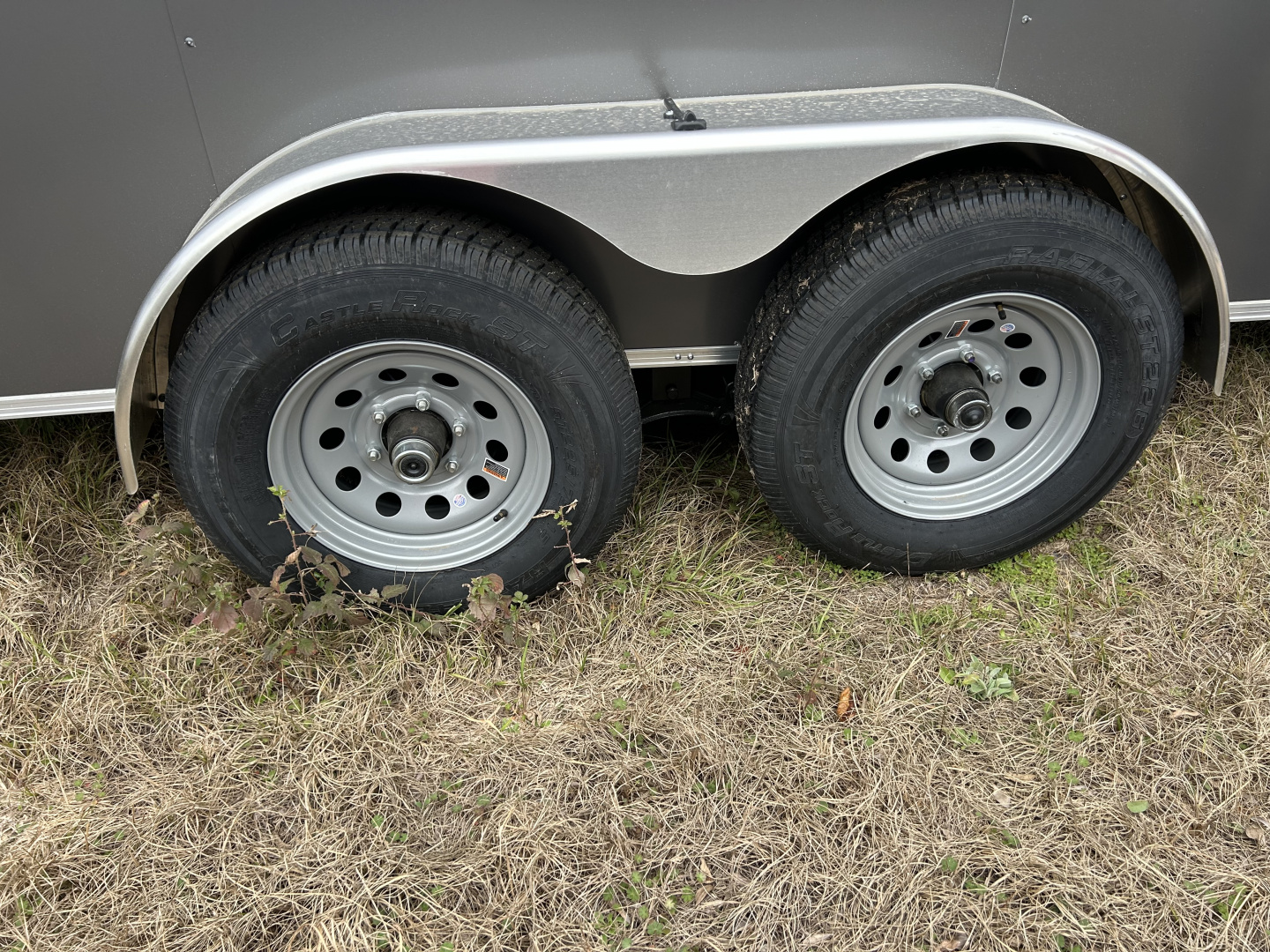 New 7x16 Rock Solid Cargo Heavy Duty Trailer Flat Nose | Enclosed Trailer