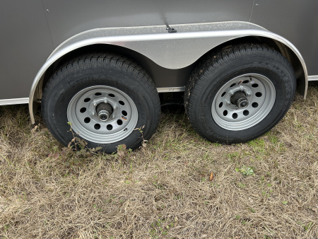 New 7x16 Rock Solid Cargo Heavy Duty Trailer Flat Nose | Enclosed Trailer