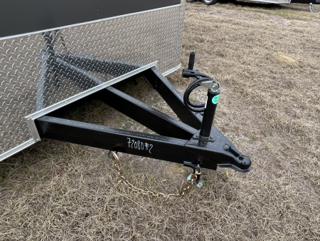 New 7x16 Rock Solid Cargo Heavy Duty Trailer Flat Nose | Enclosed Trailer