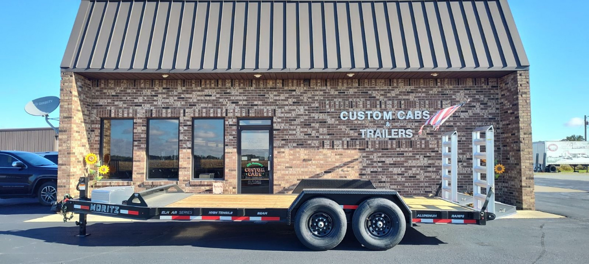 New 2026 Moritz International 18' 14K Equipment Trailer