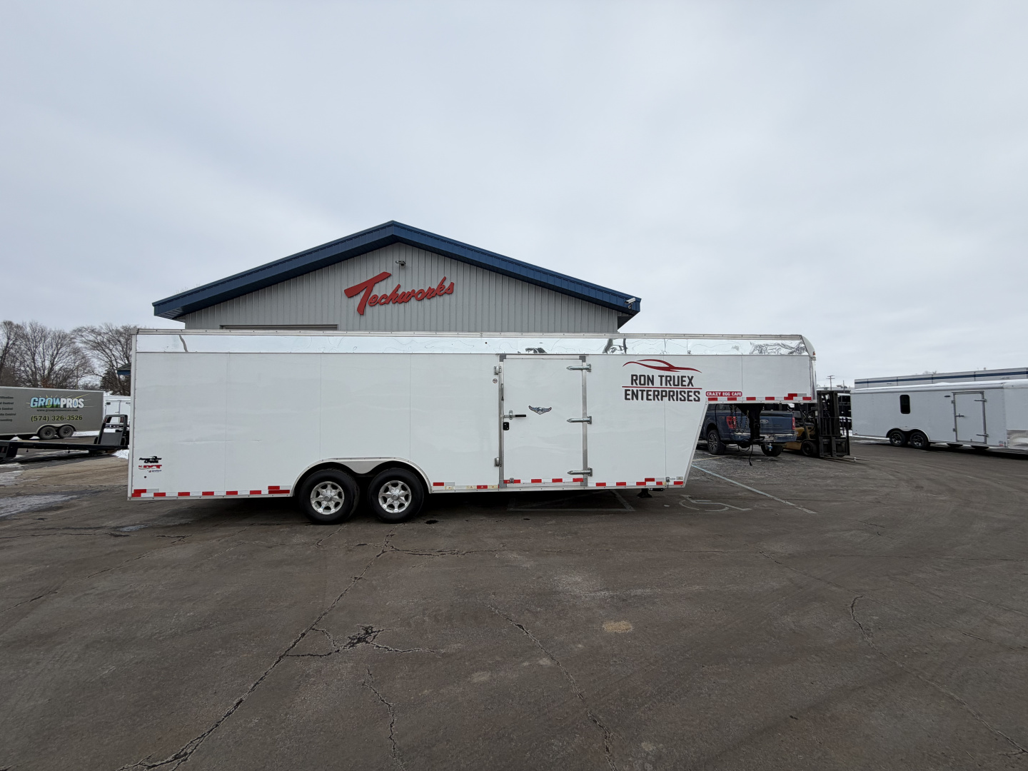 Used 2013 United Trailers 2 Axle Cargo / Enclosed Trailer