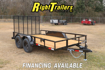 New 2026 6X12 Triple Crown Utility Trailer