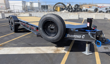 New Diamond C HDT-210-22' Gravity Tilt 23K (GVWR) Equipment Trailer