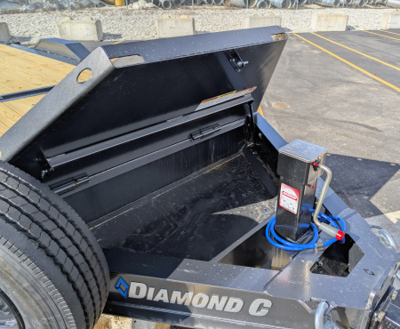 New Diamond C HDT-210-22' Gravity Tilt 23K (GVWR) Equipment Trailer