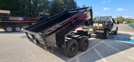 New 6 x 10 BWISE Low Pro Dump Trailer 10k