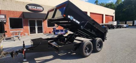 New 6 x 10 BWISE Low Pro Dump Trailer 10k