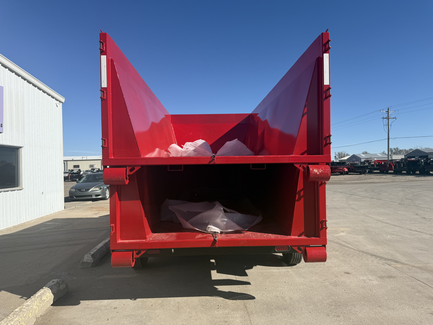 New 2026 Buckshot MFG 2 8K Axles 16' X 83" Rolloff Package Dump Trailer