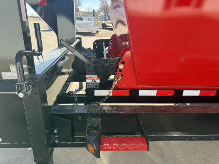 New 2026 Buckshot MFG 2 8K Axles 16' X 83" Rolloff Package Dump Trailer