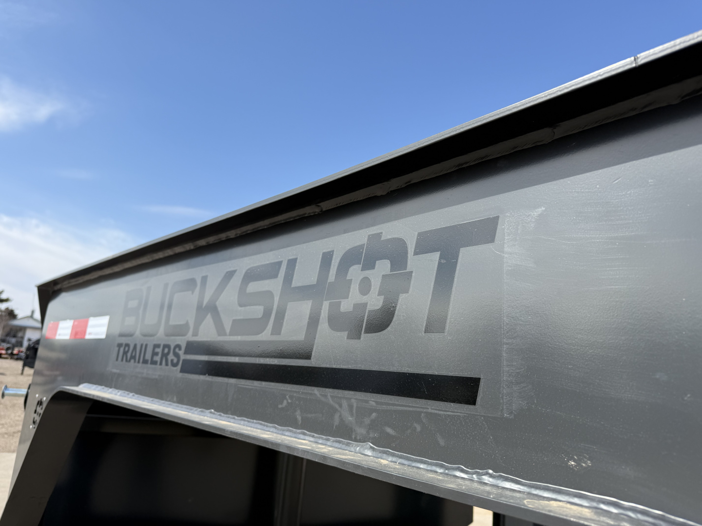 New 2026 Buckshot 83"x16' Telescopic Gooseneck Dump Trailer W/3' Sides/8KAxles