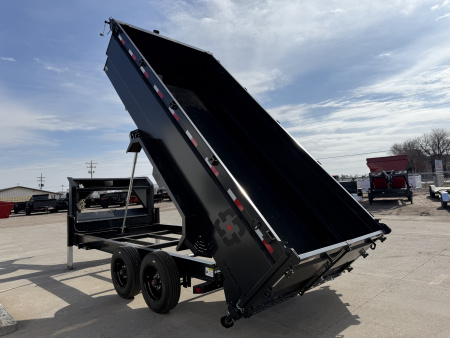 New 2026 Buckshot 83"x16' Telescopic Gooseneck Dump Trailer W/3' Sides/8KAxles