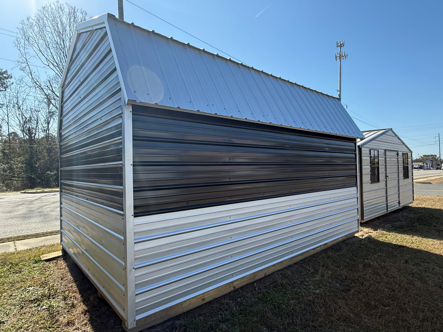 New 2026 12x16 Derksen Portable Buildings Lofted Barn Shed