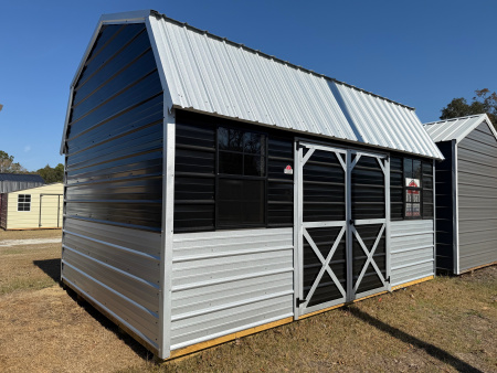 New 2026 12x16 Derksen Portable Buildings Lofted Barn Shed