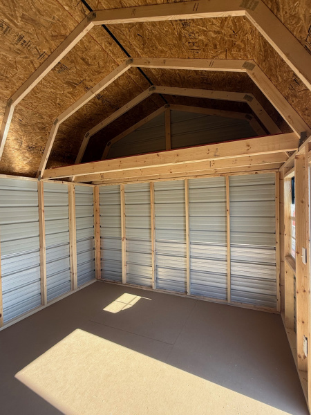 New 2026 12x16 Derksen Portable Buildings Lofted Barn Shed