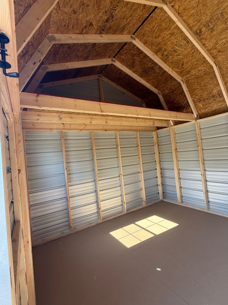 New 2026 12x16 Derksen Portable Buildings Lofted Barn Shed