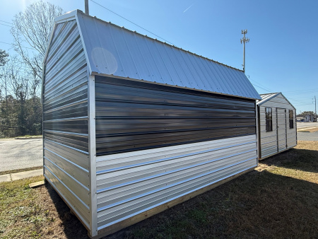 New 2026 12x16 Derksen Portable Buildings Lofted Barn Shed