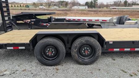 New 2026 CAM Superline 20' HD Lo Pro Angle Channel Equipment Hauler w/ 5' Ramps