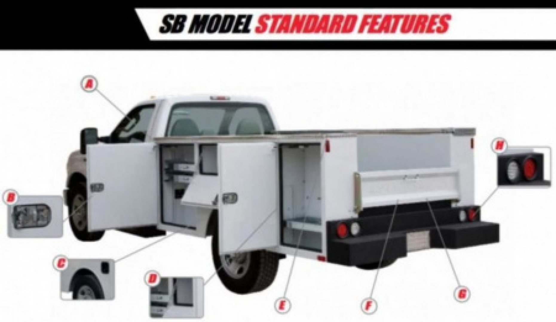 New 2026 CM Truck Beds SINGLE WHEEL LONG BED SERVICE BODY Truck Bed