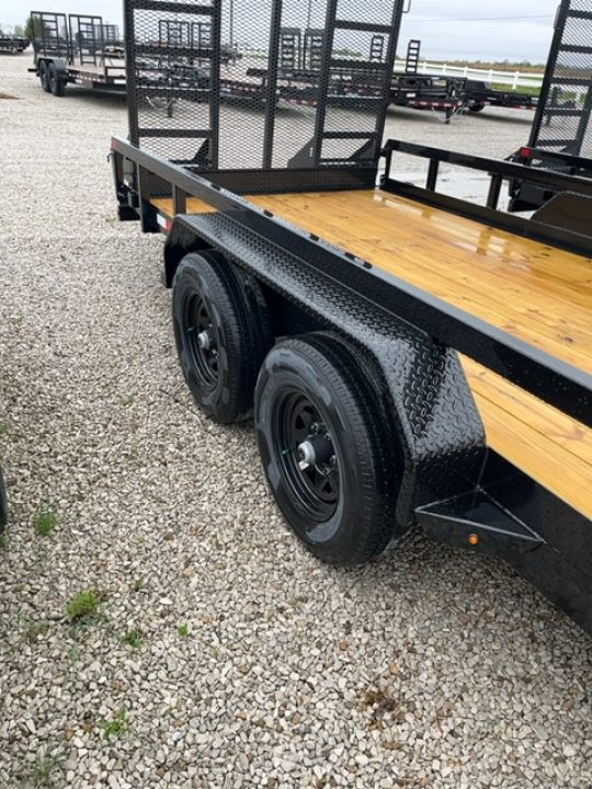 New 2026 Sure-Trac 7 x 20 Tube Top 10K Utility Trailer