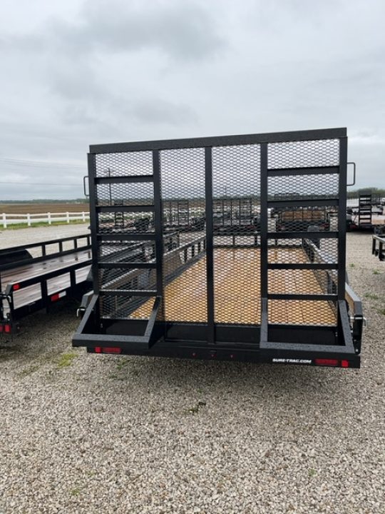 New 2026 Sure-Trac 7 x 20 Tube Top 10K Utility Trailer