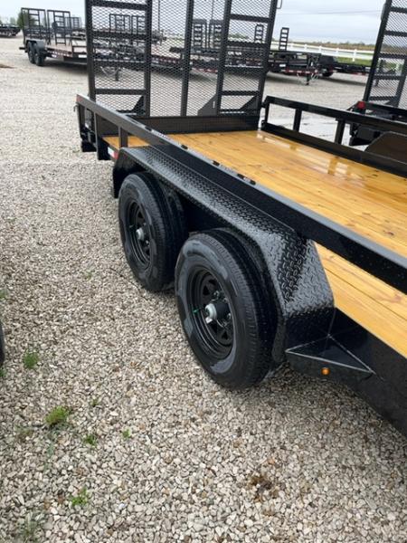 New 2026 Sure-Trac 7 x 20 Tube Top 10K Utility Trailer